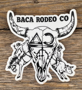 Baca Rodeo Co art sticker