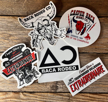 Load image into Gallery viewer, Baca Rodeo Co art sticker